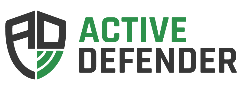 Active Defender Logo Black